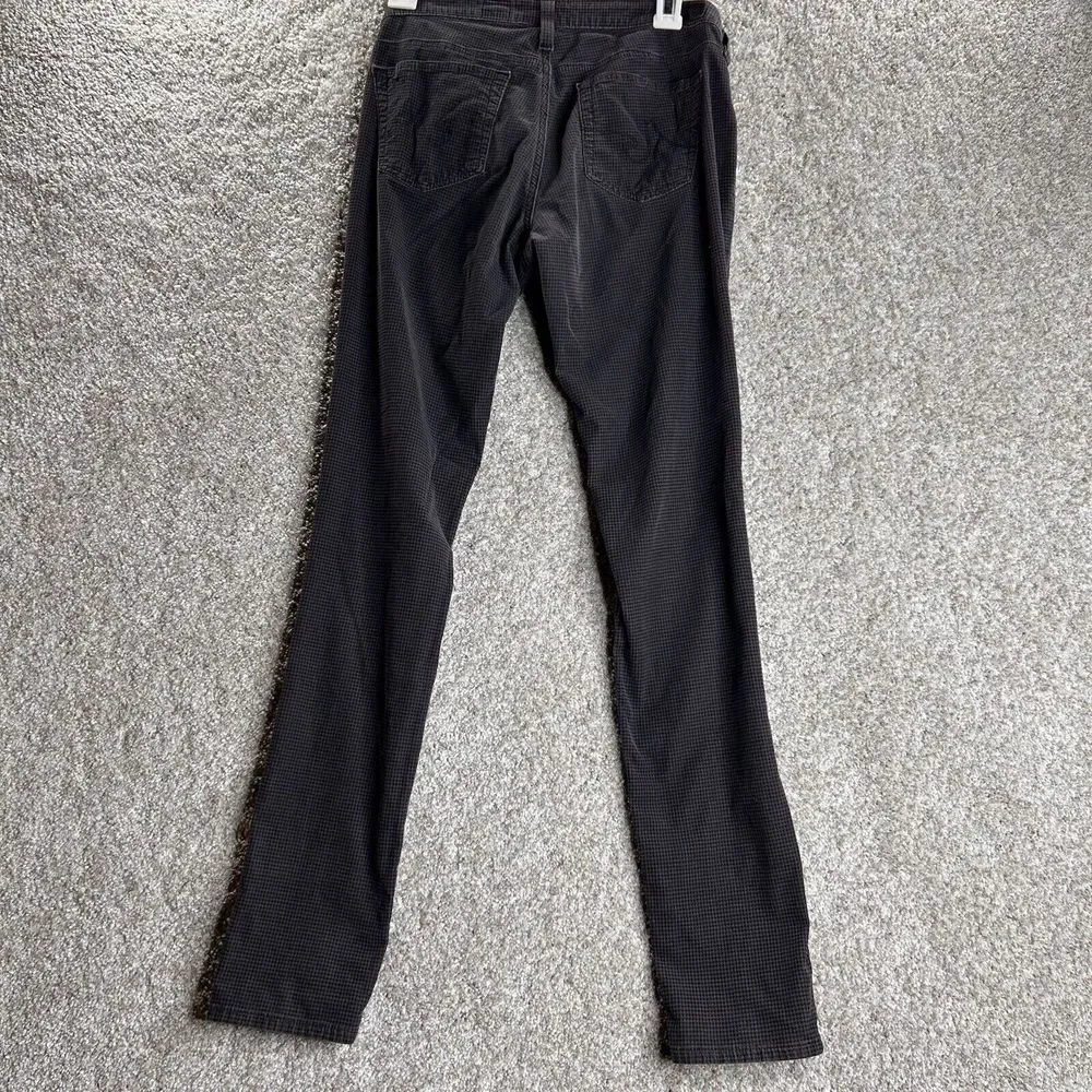 Adriano Goldschmied‎ The Legging Super Skinny Pants Women's Size 29r Check Plaid